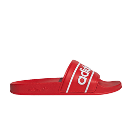 adidas Adilette Slides Red Cloud White