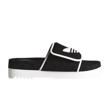 Load image into Gallery viewer, adidas x Gucci Monogram Slide Core Black