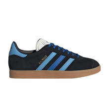 Load image into Gallery viewer, adidas Gazelle Black Light Blue (Women's)