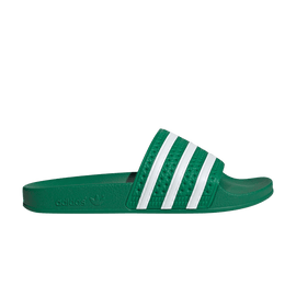 adidas Adilette Slides Green Cloud White