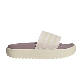 adidas Adilette Platform Slides Putty Mauve Wonder White Preloved Fig (Women's)