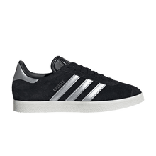Load image into Gallery viewer, adidas Gazelle Core Black Silver Metallic