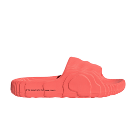 adidas Adilette 22 Slides Solar Red Core Black