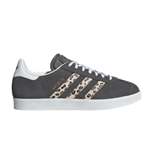 Load image into Gallery viewer, adidas Gazelle Grey Cheetah Stripes (Women's)