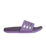 adidas Adilette Comfort Slides Violet Fusion Matte Silver Shadow Violet (GS)