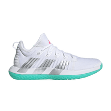 Load image into Gallery viewer, adidas Stabil Next Gen Handball Cloud White Silver Metallic Lucid Pink (Women's)