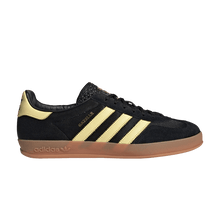 Load image into Gallery viewer, adidas Gazelle Indoor Black Almost Yellow Gum