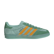 Load image into Gallery viewer, adidas Gazelle Indoor Hazy Green Crew Yellow (Women's)