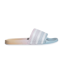 Load image into Gallery viewer, adidas Adilette Slides Wonder Blue Cloud White Acid Orange