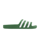 adidas Adilette Aqua Slides Preloved Green Cloud White
