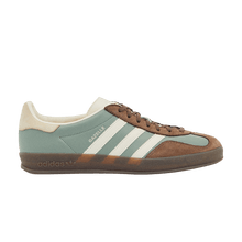 Load image into Gallery viewer, adidas Gazelle Indoor Silver Green Earth Strata