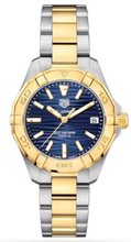 Load image into Gallery viewer, Tag Heuer Aquaracer Blue Dial Two Tone Steel Strap Watch for Women - WBD1325.BB0320