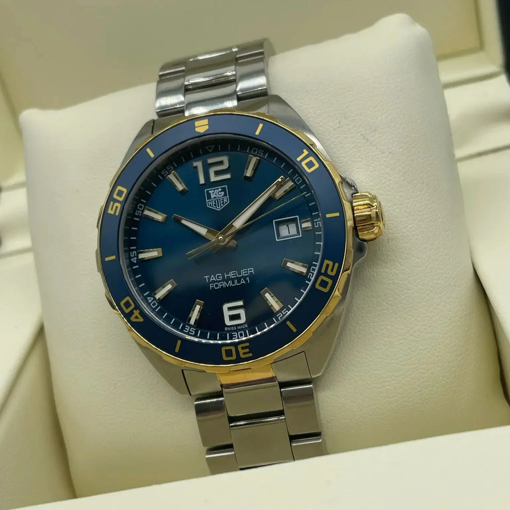 Tag Heuer Formula Blue Dial Watch for Men - WAZ1120.BB0879