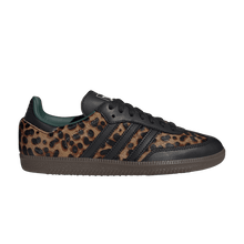 Load image into Gallery viewer, adidas Samba OG Black Green Leopard (Women's)