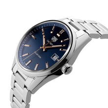 Load image into Gallery viewer, Tag Heuer Carrera Quartz Blue Dial Silver Steel Strap Watch for Women - WAR1112.BA0601
