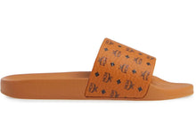Load image into Gallery viewer, MCM Monogram Slides Brown