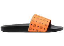 Load image into Gallery viewer, MCM Monogram Slides Orange