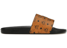 Load image into Gallery viewer, MCM Visetos Slide Cognac