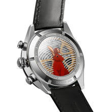 Load image into Gallery viewer, Tag Heuer Carrera Year of The Rabbit Automatic Chronograph Black Dial Black Leather Strap Watch for Men - CBN2A1L.FC6521