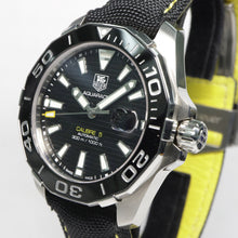 Load image into Gallery viewer, Tag Heuer Aquaracer Black Dial Watch for Men - WAY211A.FC6362