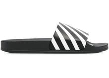 Load image into Gallery viewer, OFF-WHITE Diag Slider Black White