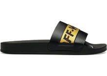 Load image into Gallery viewer, OFF-WHITE Industrial Belt Slides Black Yellow