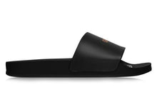 Load image into Gallery viewer, OFF-WHITE Logo Pool Slides Black Orange (Women's)