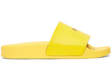 Load image into Gallery viewer, OFF-WHITE Logo Pool Slides Yellow (Women's)