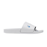 Off-White Logo Sliders White Blue AW20