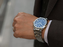 Load image into Gallery viewer, Tag Heuer Link Automatic Blue Dial Silver Steel Strap Watch for Men - WBC2112.BA0603