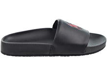 Load image into Gallery viewer, Polo Ralph Lauren Cayson Slide Black Red