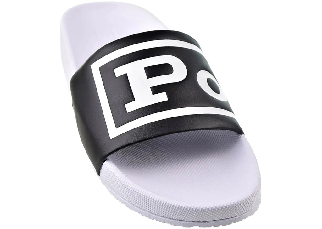 Polo Ralph Lauren Cayson Slide White Black