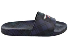 Load image into Gallery viewer, Polo Ralph Lauren Polo Sport Slide Plaid Black Navy