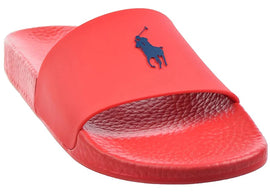 Polo Ralph Lauren Signature Pony Slide Red Navy