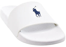 Load image into Gallery viewer, Polo Ralph Lauren Signature Pony Slide White