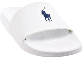 Polo Ralph Lauren Signature Pony Slide White