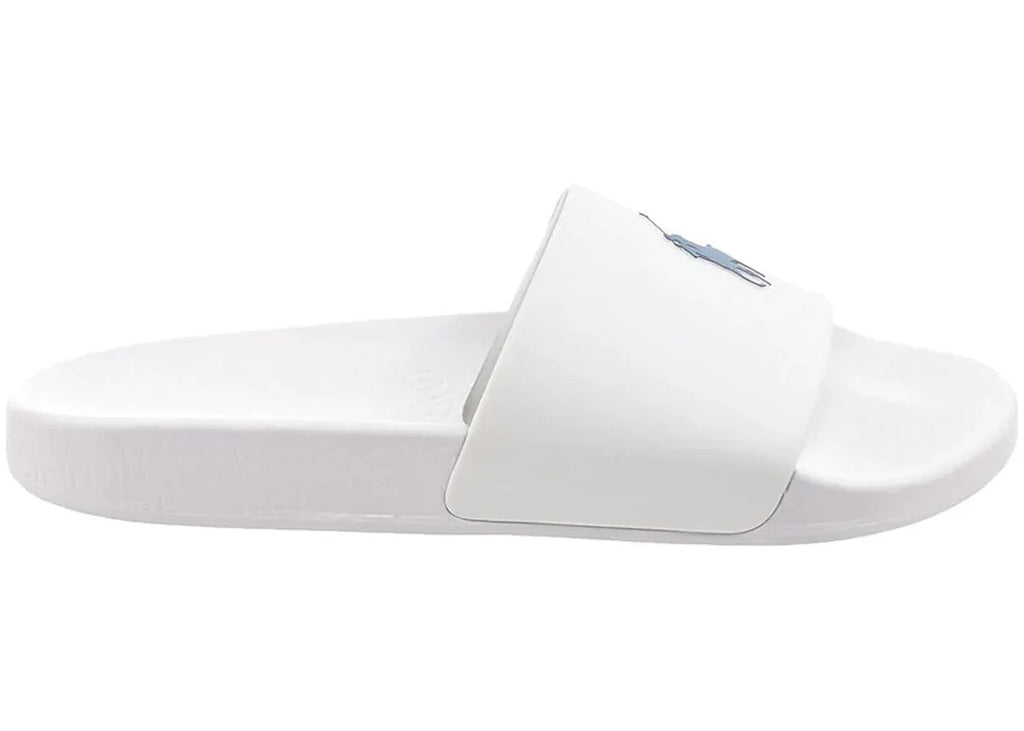 Polo Ralph Lauren Signature Pony Slide White