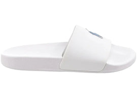 Polo Ralph Lauren Signature Pony Slide White