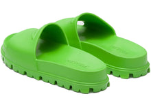 Load image into Gallery viewer, Prada Rubber Slides Apple Green (Men's)