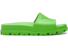 Load image into Gallery viewer, Prada Rubber Slides Apple Green (Men's)