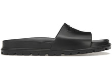 Load image into Gallery viewer, Prada Rubber Slides Black (Men's)