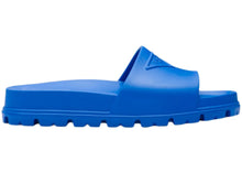 Load image into Gallery viewer, Prada Rubber Slides Light Blue