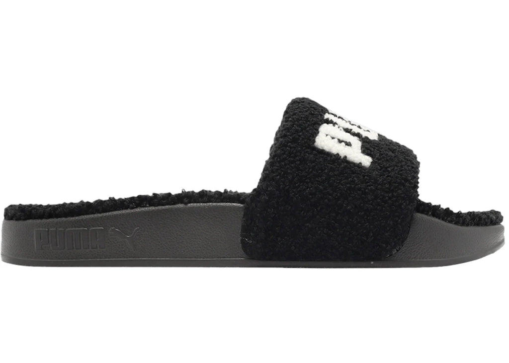 Puma Leadcat 2.0 Sherpa Slide Black White