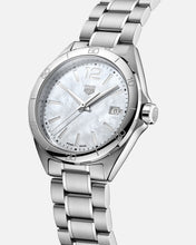 Load image into Gallery viewer, Tag Heuer Formula 1 Mother of Pearl White Dial Silver Steel Strap Watch for Women - WBJ1318.BA0666