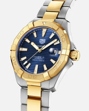 Load image into Gallery viewer, Tag Heuer Aquaracer Calibre 5 Blue Dial Two Tone Steel Strap Watch for Women - WBD2120.BB0930