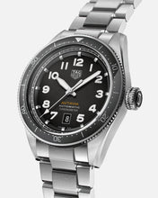Load image into Gallery viewer, Tag Heuer Autavia Automatic Grey Dial Silver Steel Strap Watch for Men - WBE5114.EB0173