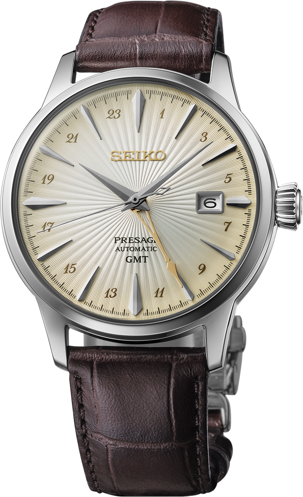 Seiko Presage Cocktail Time GMT Watch SSK041