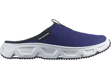 Load image into Gallery viewer, Salomon Reelax Slide 6.0 Clematis Blue White Dark Sapphire
