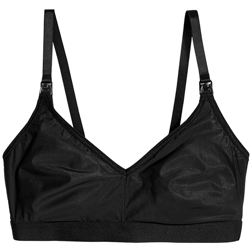 Silky Nursing Bra in Black