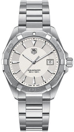 Tag Heuer Aquaracer White Dial Watch for Men - WAY2111.BA0928
